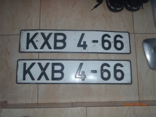 Vintage ddr nummernschild - ddr, car