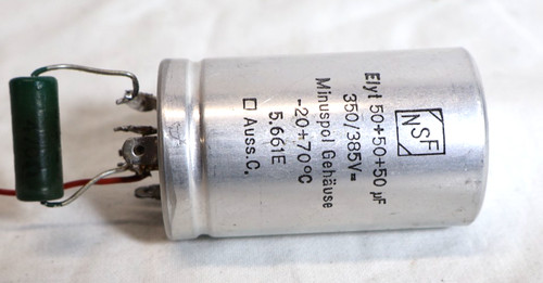 Becherelko 50µf - becherelko, 50µf+50µf+50µf