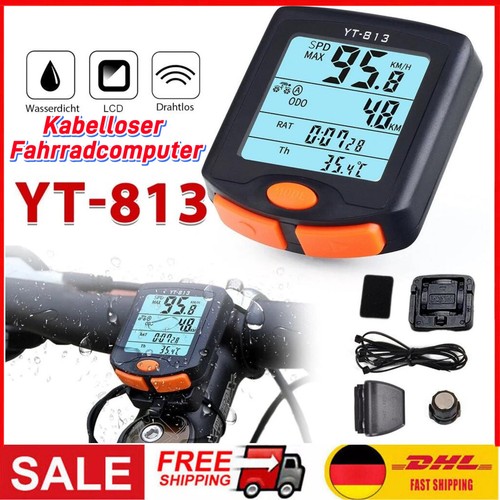 Funk fahrradcomputer lcd - fahrradcomputer,