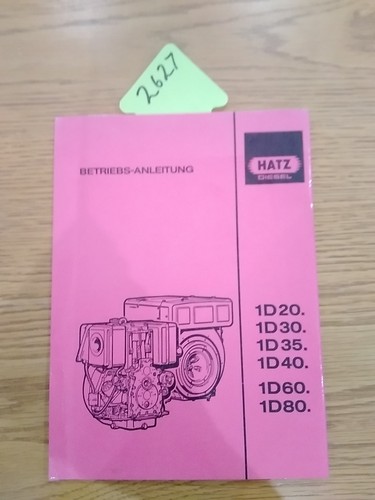Hatz diesel 1d20 1d35 - hatz,