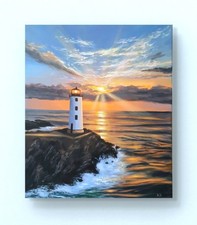 Leuchtturm Sonnenuntergang