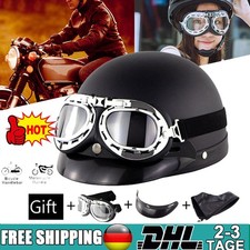 Motorrad Helm Retro Harley