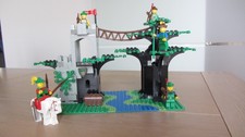 Lego Ritter 6071 Forestmen Crossing ohne OBA von 1990 mit 1 Ersatzfigur top