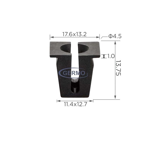 10x clip befestigung ford - 10x,