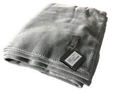 ZOEPPRITZ Soft-Fleece Decke medium grey Polarfleece superweich 160 x 200 cm Neu