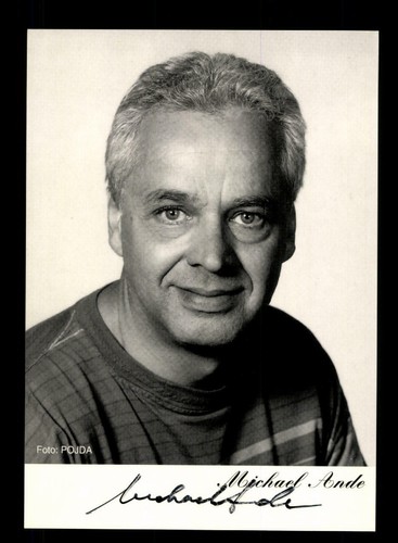 Michael ande autogrammkarte - ande,