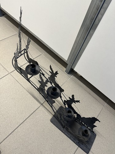 Deko rentierschlitten metall - deko,