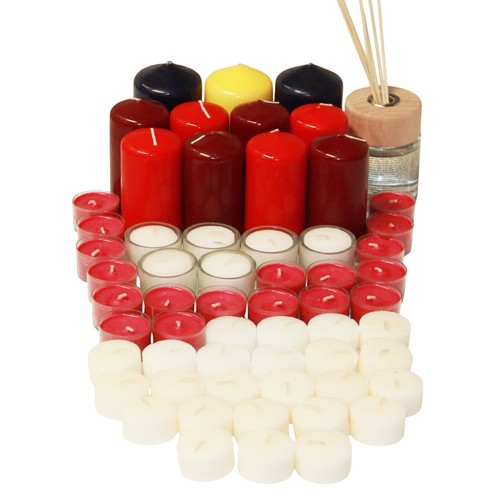 Gala kerzenpaket 5kg tlg - kerzenpaket, 60-tlg