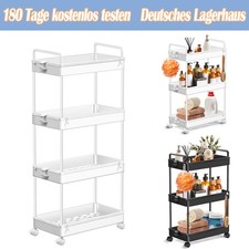 Rollwagen 3/4 Ablagen Nieschenwagen Allzweckwagen Nischenregal Standregal