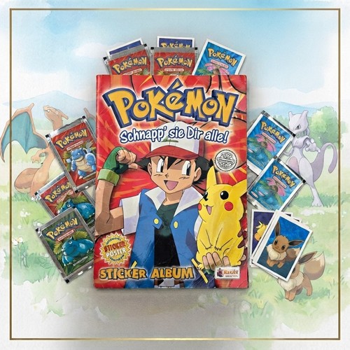 Pokémon sticker album - sticker, 1999