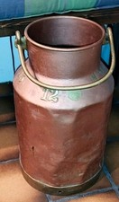 Alte Milchkanne Verkupfert Ca