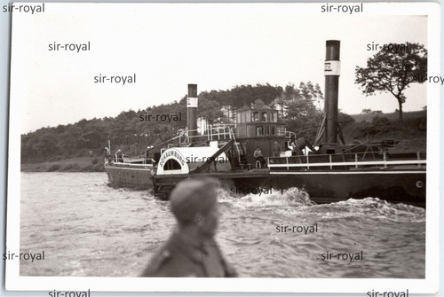 Nienburg weser 1936 raddampfer - nienburg,
