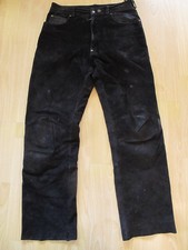 Lederhose aus rauhleder - lederhose, /
