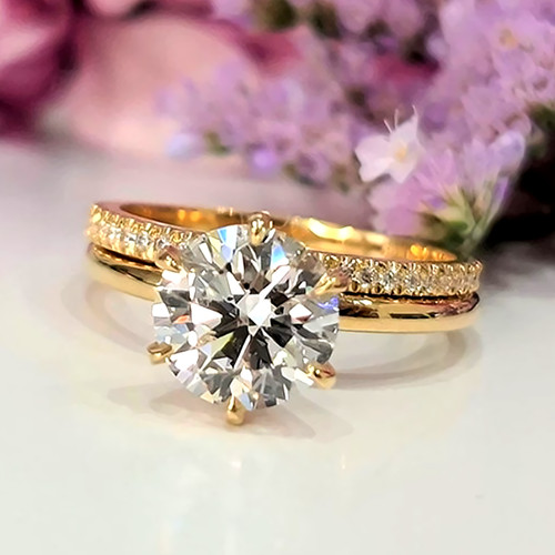 Diamant damen ringe - damen, 14k