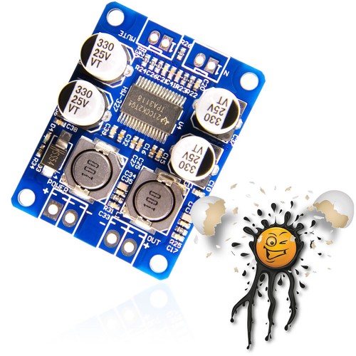 Tpa3118 pbtl 60w - mono, class