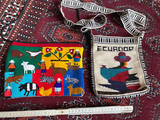 2 Stofftaschen aus Ecuador