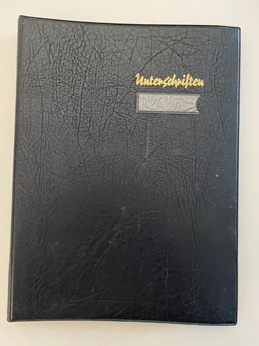 Unterschriftenmappe