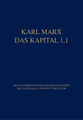 Das kapital karl marx - 1.1,
