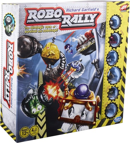 Robo rally gesellschaftsspiel - rally,