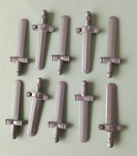 Lego 10 Schwert Ritter Figuren