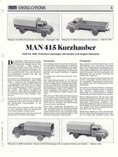 WIKING CHRONIK MAN 415