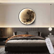 Led mond wandleuchte mit - wandleuchte,