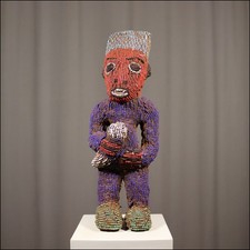 89421) Perlen-Figur Bamun
