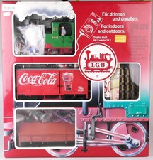 LGB Spur G 70417 Startset mit Stainz Dampflok und zwei Güterwagen, OVP, top!