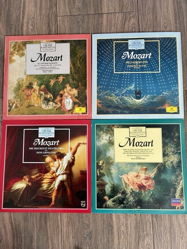 Mozart schallplatten set - schallplatten,