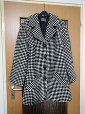 Sempre Piu Damen Damen Mantel mit Knopfleiste und Taschen Gr. 52/54