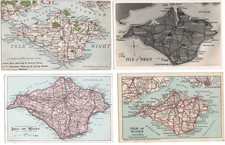 IOW Isle of Wight 4 Postkarten