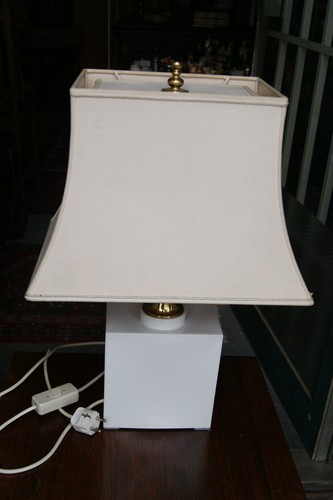 Art deco kpm tischlampe - kpm,