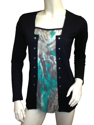 Damen oberteil langarmshirt - oberteil,