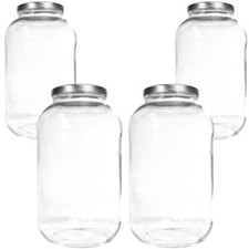 4 große Einmachgläser 4250