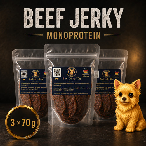 Beef jerky 3er - jerky, im