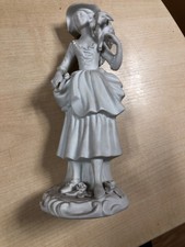 bisquit porzellan figur weiß