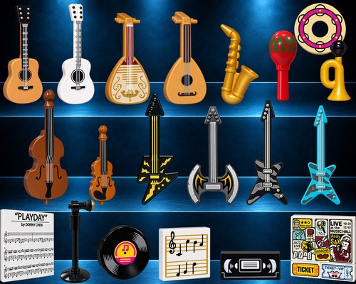 Lego instrumente gitarre - lego®,