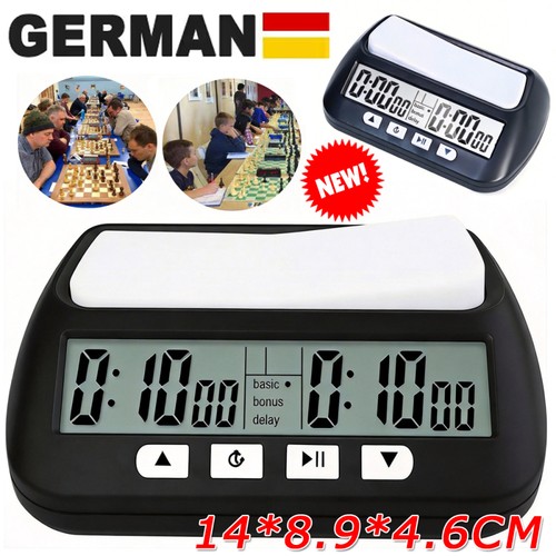 Digitale schachuhr mit - schachuhr,