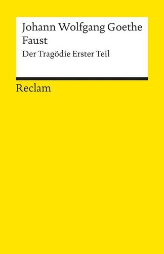 Faust der tragödie - der, erster