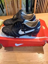 Herren Nike Tiempo Ronaldinho R10 2007 schwarz Fußballschuhe - UK 8 limitierte Auflage