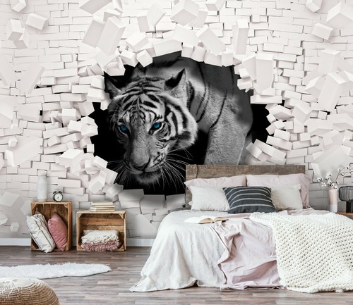 Vlies fototapete tapete tiger - vlies,