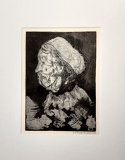 Ernst Hassebrauk : Alte Frau /