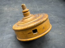 ANTIKE GEDRECHSELTE HOLZ DREHBANK KREISEL DEKORATIV RUSTIKAL ANTIK SPIELZEUG DISPLAY