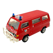 Rietze Mitsubishi L300 Freiwi.Feuerwehr mit Frontschutzbügel / Gitter H0 Modell