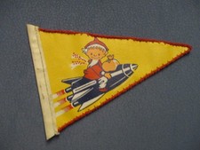 Seltener DDR Kinder Roller Wimpel Sandmann ? ( 2 )