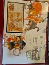 Banknotenbrief und  Spanien