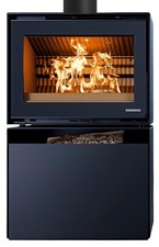 Thermorossi Kaminofen MOONLIGHT Wood 8 kW Stahl Holzofen Stückholzofen 