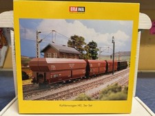 Brawa 3er Set Kohlenwagen OOt