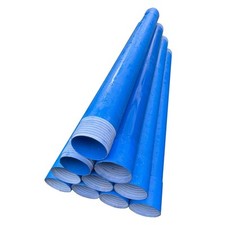 Brunnenrohr DN 100 im Set zwischen 8 und 14 Meter, Schlitzweite 0.3/0.5 mm (4 Zo