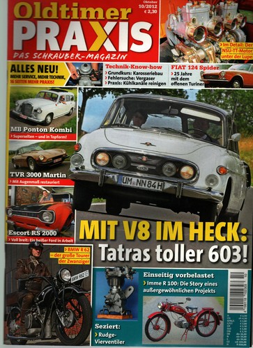 Zeitschrift oldtimer praxis - oldtimer,